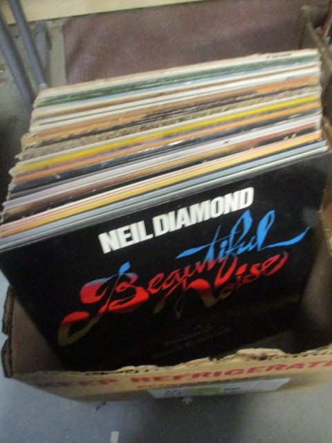 Lot of Vintage Record Albums - Neil Diamond, Loretta Lynn, Glen Campbell, etc.: see pictures and preview for selection and condition