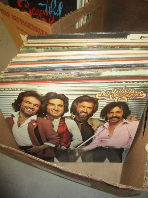 Lot of Vintage Record Albums - Oak Ridge Boys, Charley Pride, Three Dog Night, etc.: see pictures and preview for selection and condition