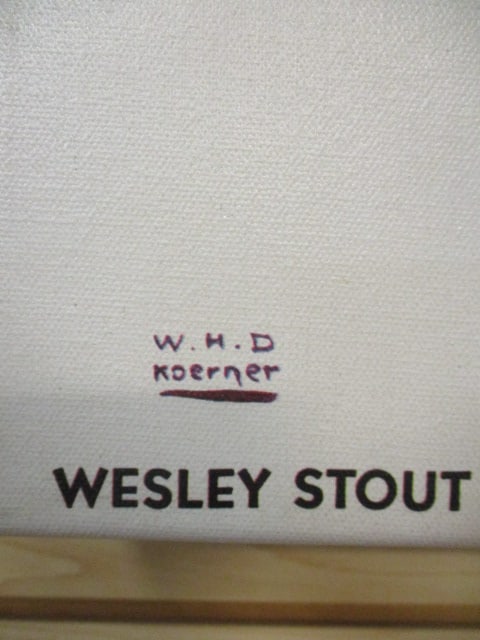 Print on Canvass of "April 4, 1936 Saturday Evening Post" Cover - 2