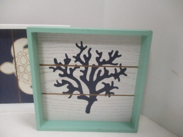 Set of 6 Handpainted Nautical Framed Art - 2