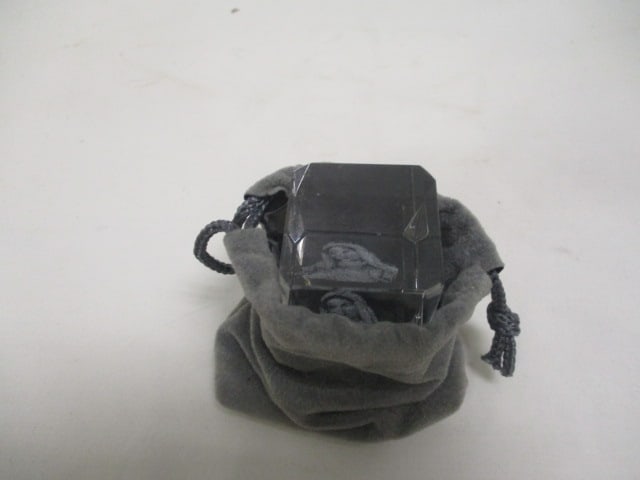 Vintage Porcelain Ceramic "Joy to the World" Manger Music Box, Etched Glass - 4