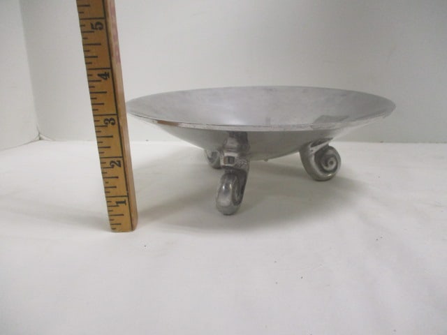 IHI Metal Footed Bowl - made in India - 4