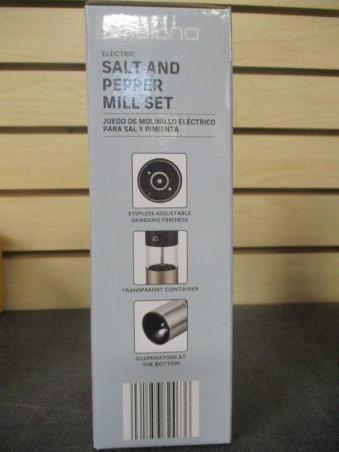 New Old Stock Ambiano Electric Salt and Pepper Mill Set - 2