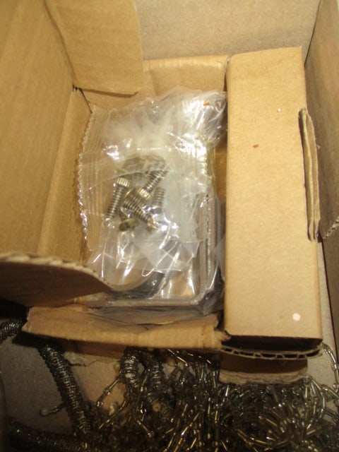 4 New Curtain Panels, Beaded Tie Backs, and Curtain Rod Holders and Hooks - 3