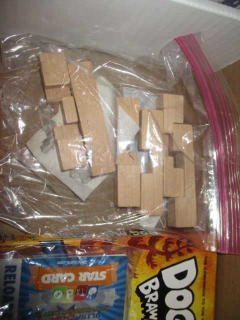 Avenger Trading Cards, 2 Card Games, Wood Puzzle Toy, and "Dogman" Book - 5