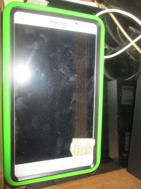 Lot of 4 Tablets - 2 iPads, Kindle, and Samsung, Phone Charger, etc. - 5