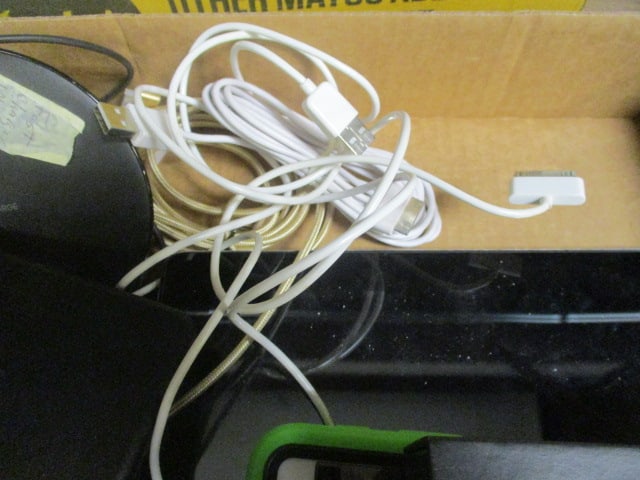 Lot of 4 Tablets - 2 iPads, Kindle, and Samsung, Phone Charger, etc. - 7