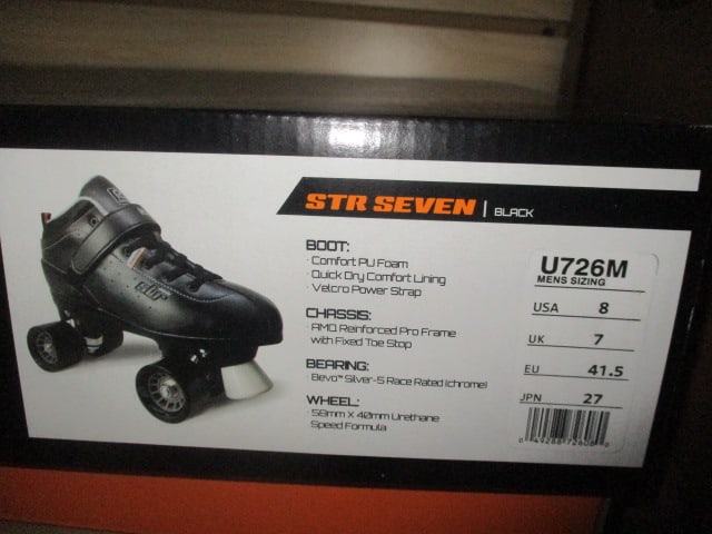 Roller Derby Men's Skates with Elbow and Knee Pads in Original Box - Size 8 - 2