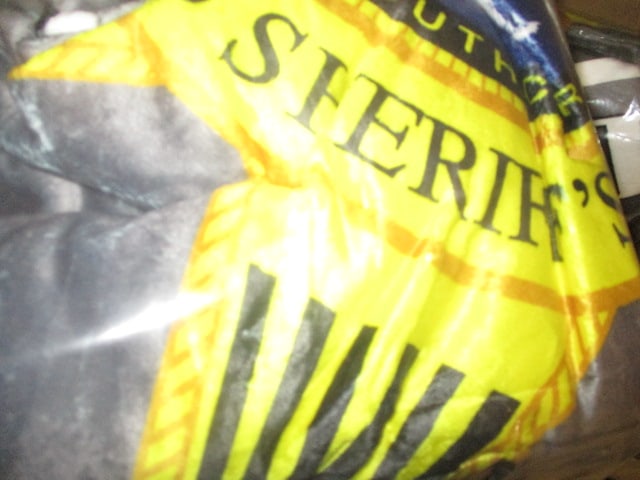 2 New Old Stock "Anderson County Sheriff - South Carolina" Blankets - 3