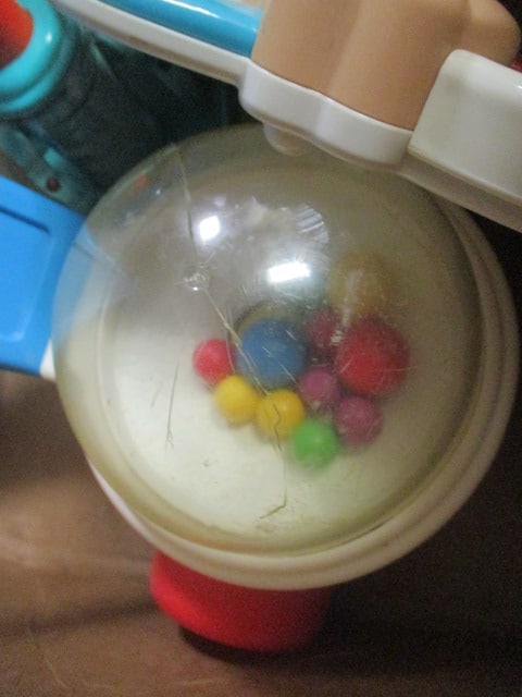 Vintage Fisher-Price Corn Popper Push Toy, Fisher-Price Laugh and Learn, - 4