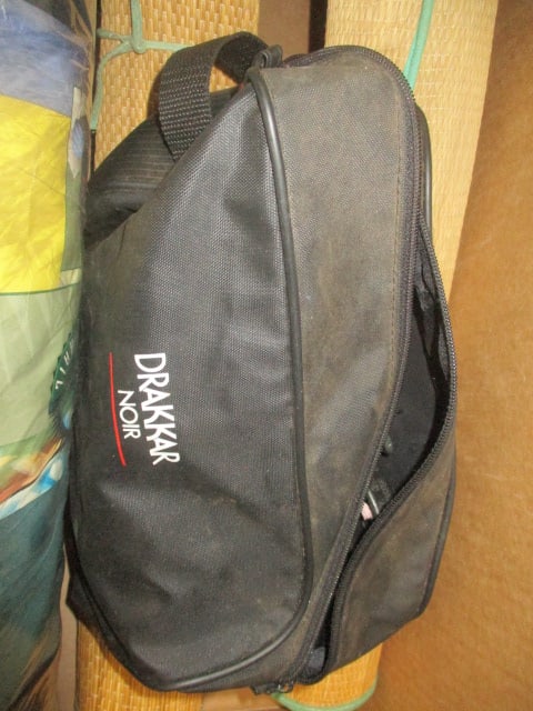 New Old Stock Eggcrate Camping Pad, 2 Straw Beach Mats, and Bag of - 3