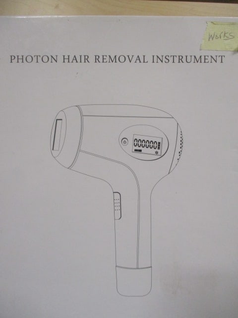Photon Hair Removal Instrument in Original Box and Panasonic Wet/Dry - 5