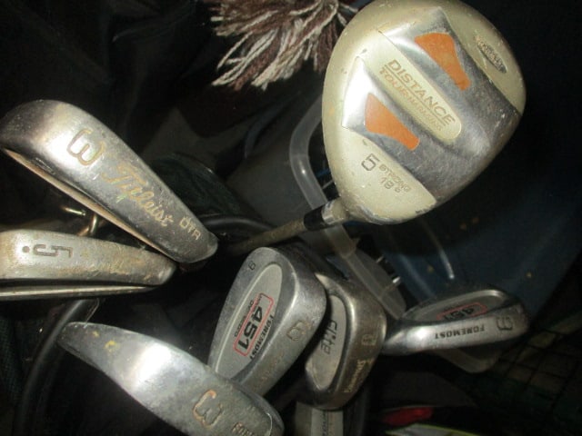 Hunter Golf Bag with Foremost Model 451 Oversized Golf Club Set and - 4