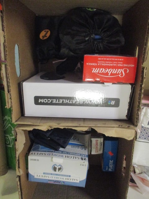 Health and Exercise Lot - Calf, Thigh, and Knee Massager, Sunbeam Heating Pad, (1 of 7)