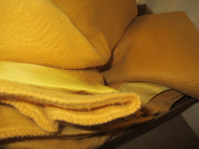 Lot of Fleece and Wool Blankets - 2
