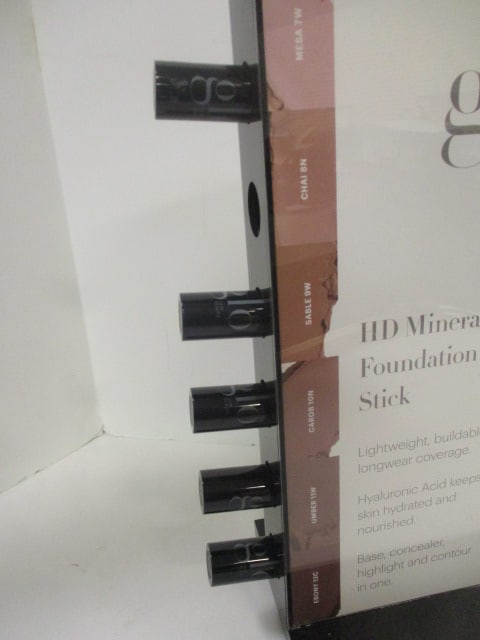 Lot of Glo Skin Beauty Cream Foundation Makeup on Tray - Variety of Shades - 4