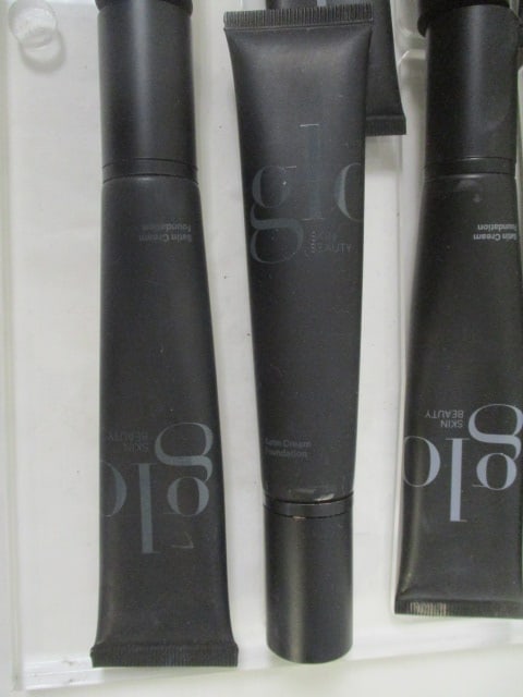 Lot of 9 Glo Skin Beauty HD Mineral Foundation Sticks on Display Stand - 2