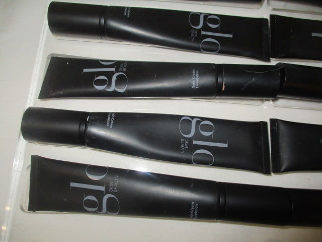 Lot of 9 Glo Skin Beauty HD Mineral Foundation Sticks on Display Stand - 4