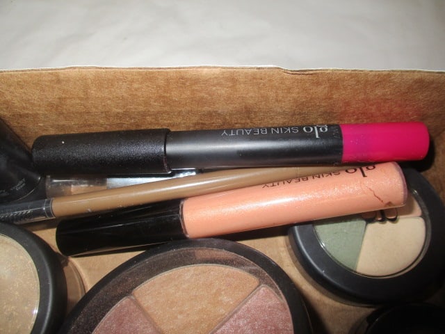 Lot of Glo Skin Beauty Makeup - Greens/Browns/Darker Colors - 2