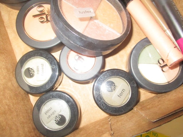 Lot of Glo Skin Beauty Makeup - Greens/Browns/Darker Colors - 3