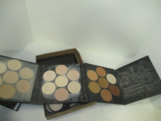 Lot of Glo Skin Beauty Makeup - Powder Bases, Toners, Contour Kit, etc. - 3