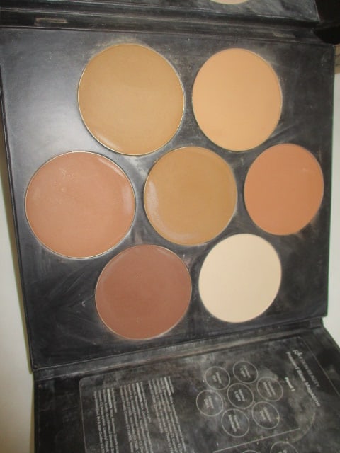 Lot of Glo Skin Beauty Makeup - Powder Bases, Toners, Contour Kit, etc. - 5