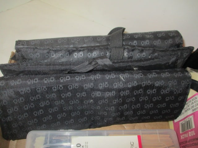 Lot of Glo Skin Beauty Makeup Brushes, Cleaners, Sponges, and Cases - 3