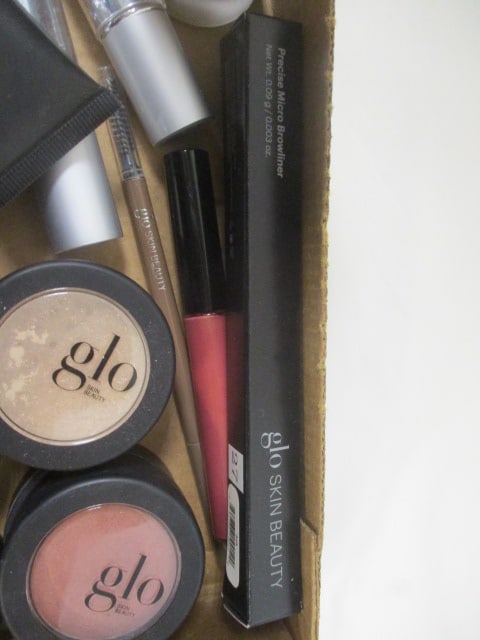 Lot of Glo Skin Beauty Makeup - Burgandy/Browns/Medium to Darker Colors - 6