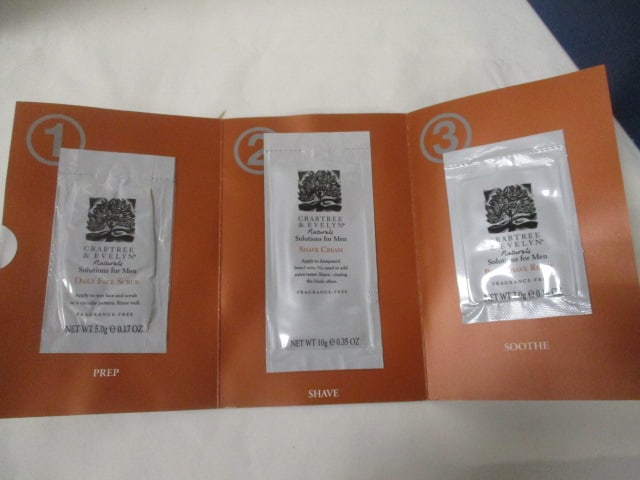 Lot of 47 New Old Stock Crabtree & Evelyn Naturals Solutions for Men Tester Packs - 4