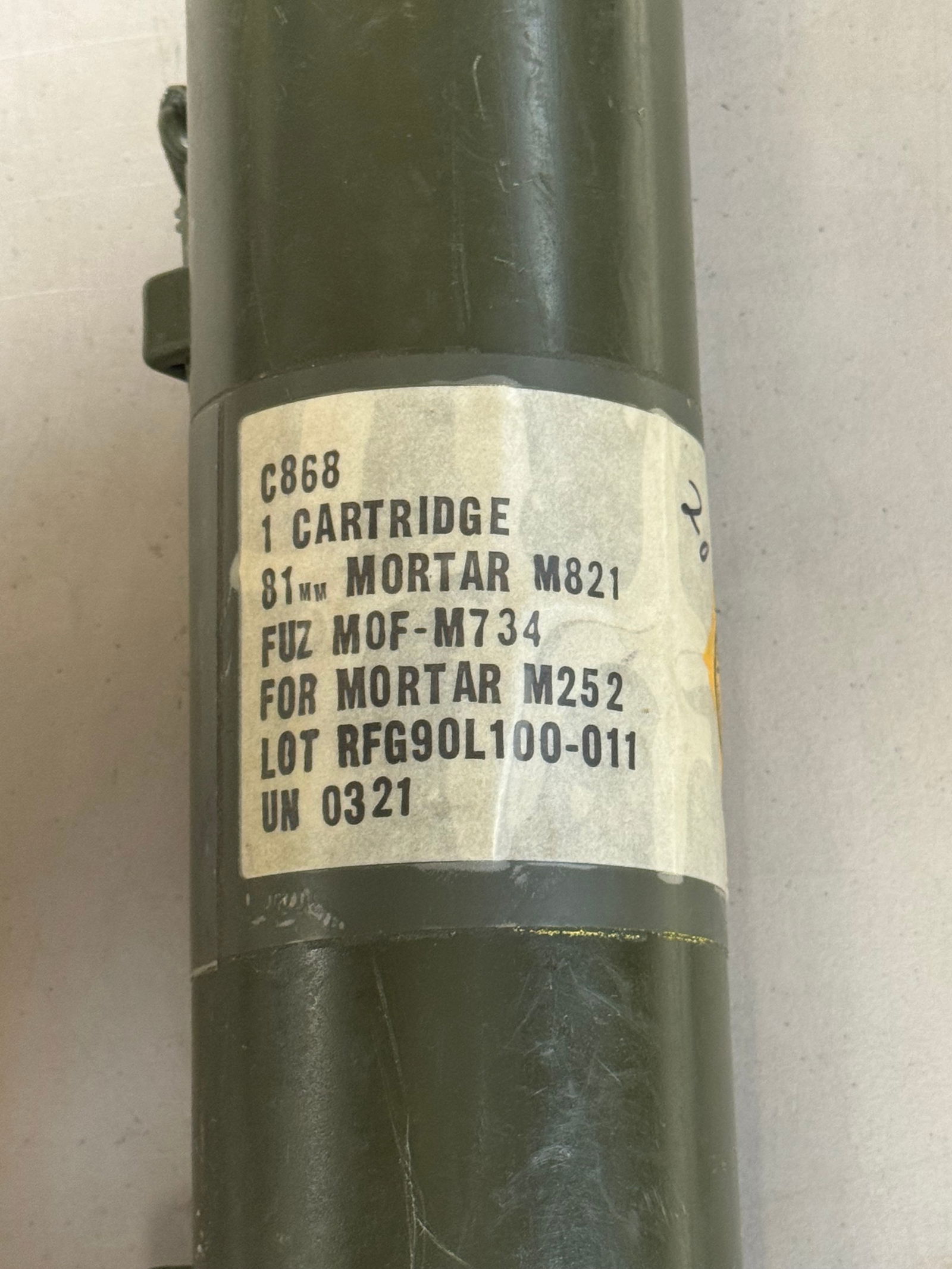 81MM Waterproof Mortar Shell Carrier for Mortar M252 - 2