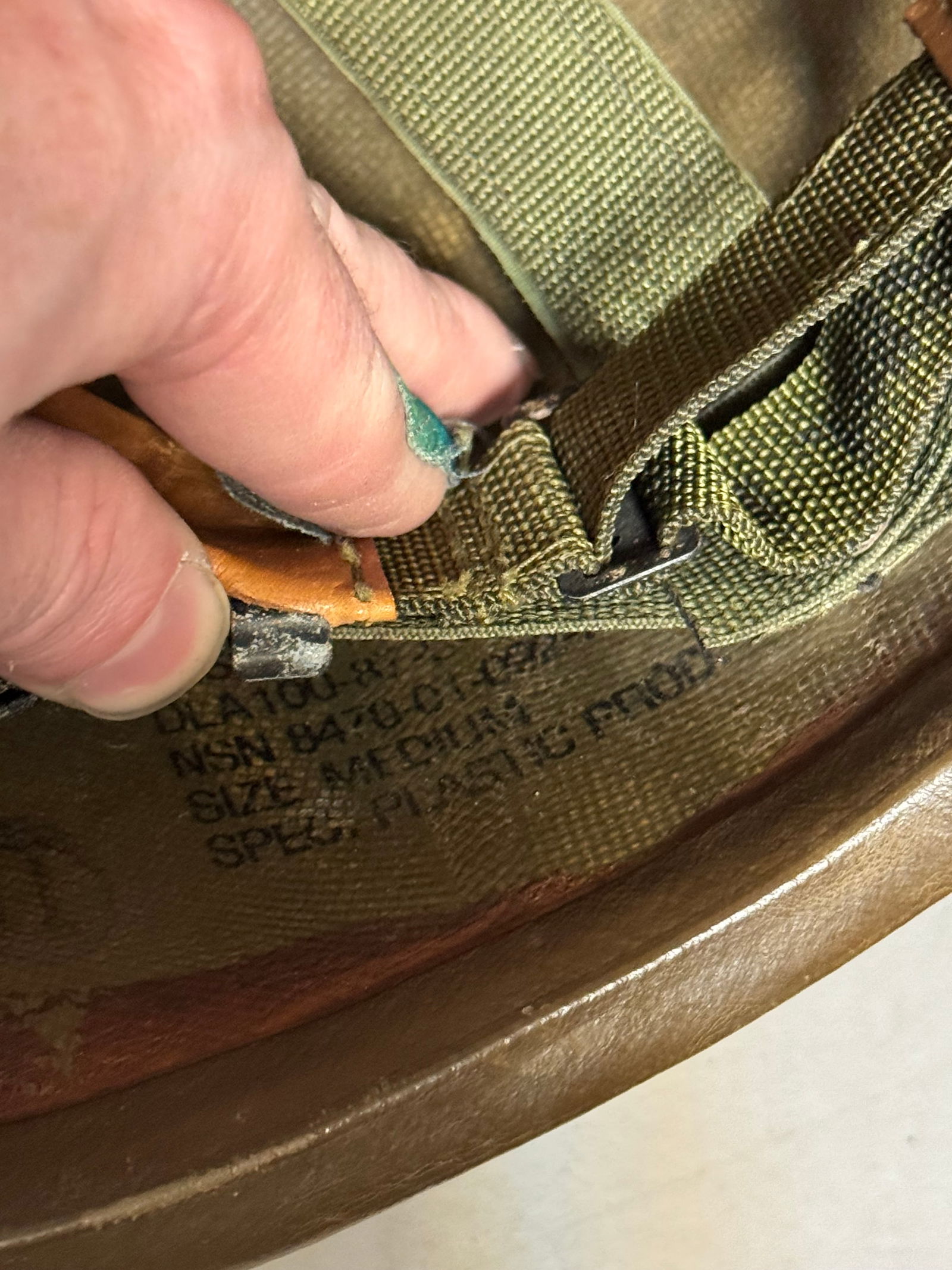 (2) PASGT Ballistic Helmets - 3