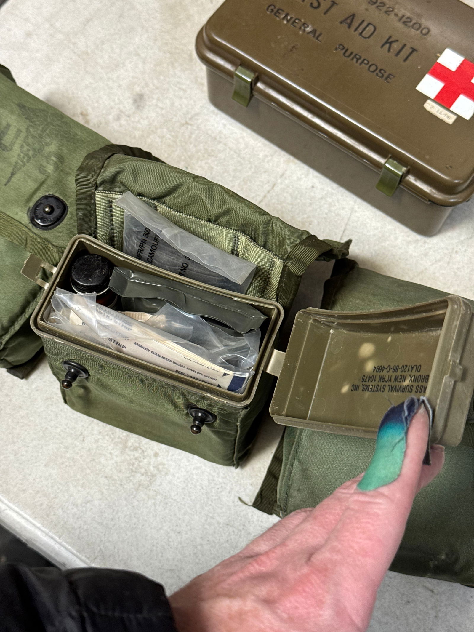 (4) Military First Aid Kits - 2