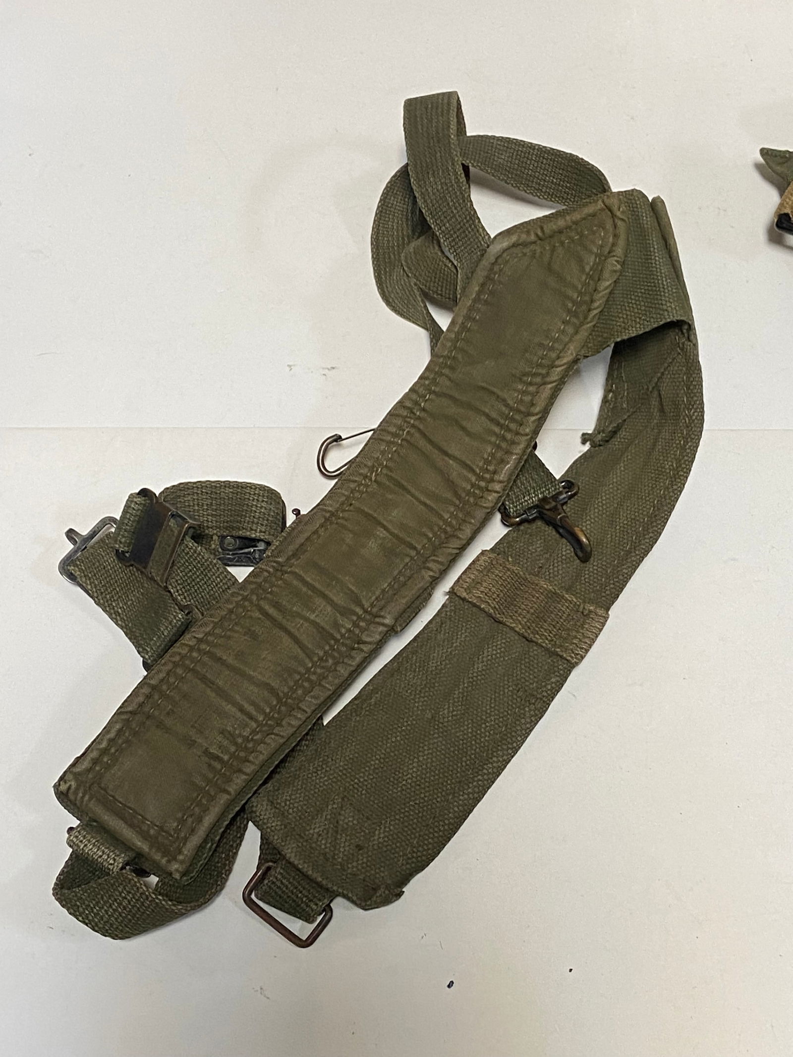 Large Lot of Military Shoulder Straps and Other Misc Straps - 10