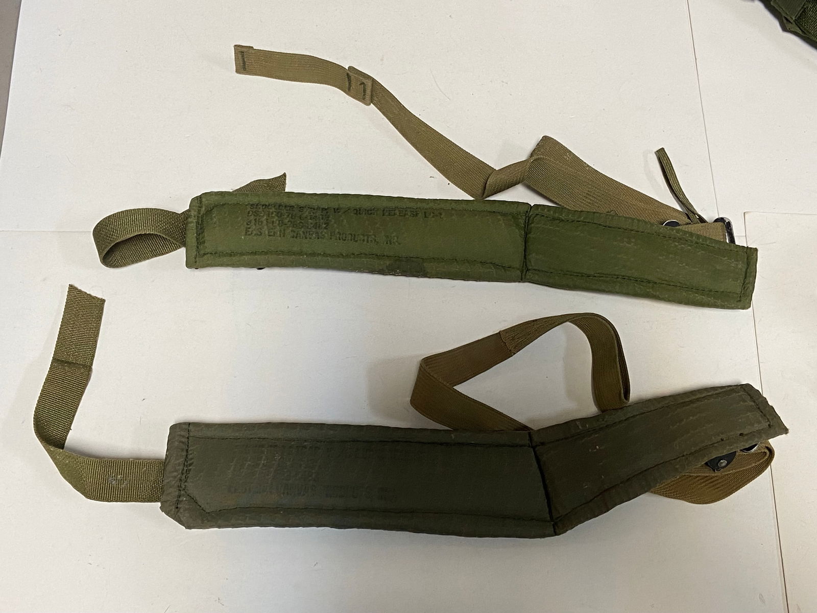 Large Lot of Military Shoulder Straps and Other Misc Straps - 17