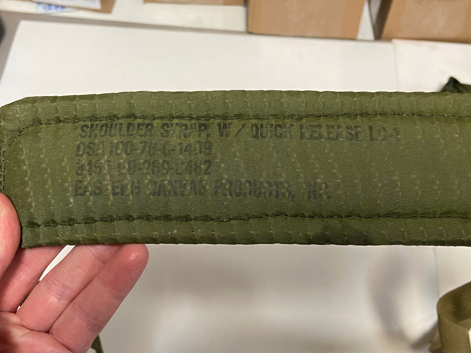 Large Lot of Military Shoulder Straps and Other Misc Straps - 19