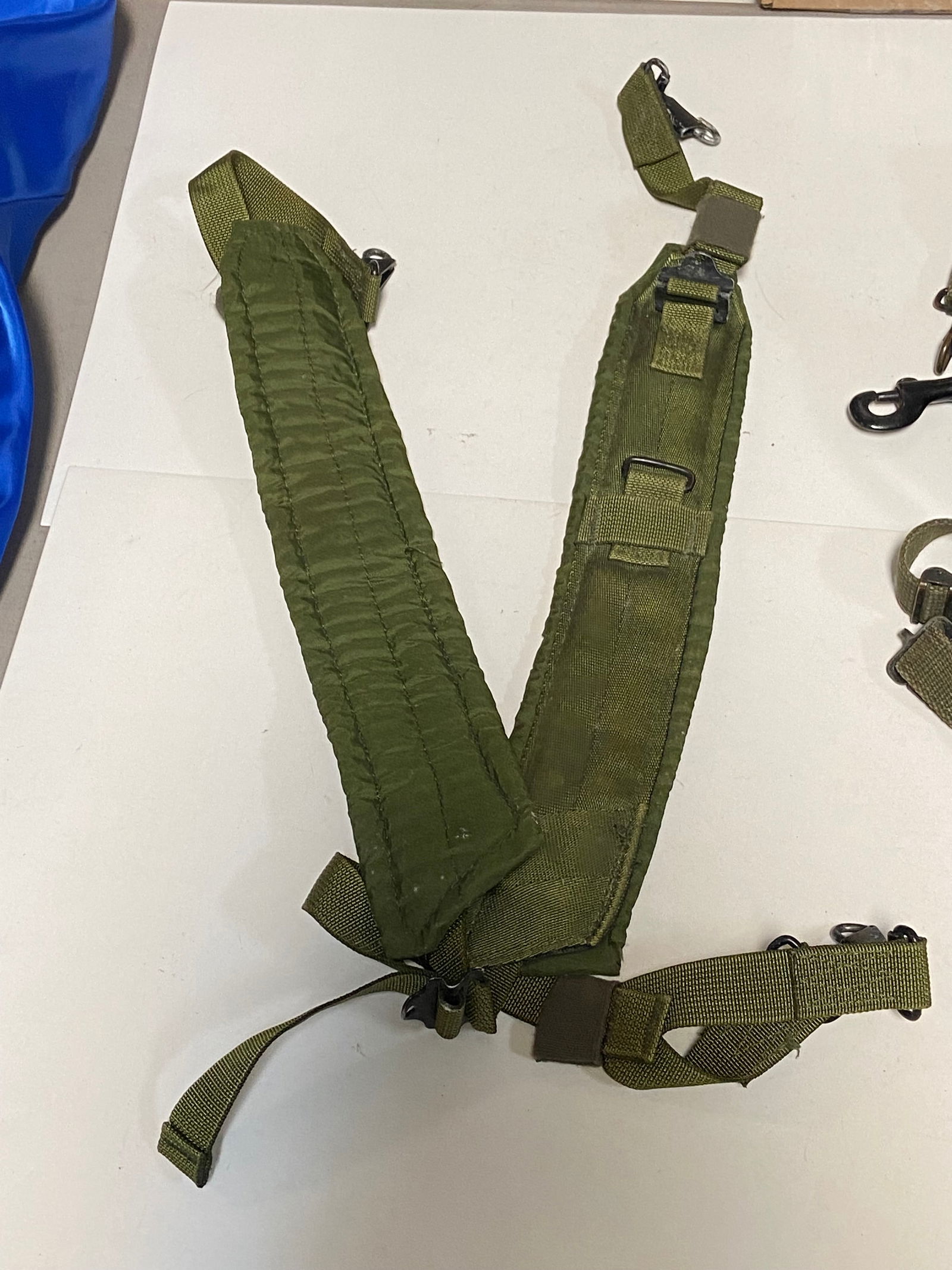 Large Lot of Military Shoulder Straps and Other Misc Straps - 7