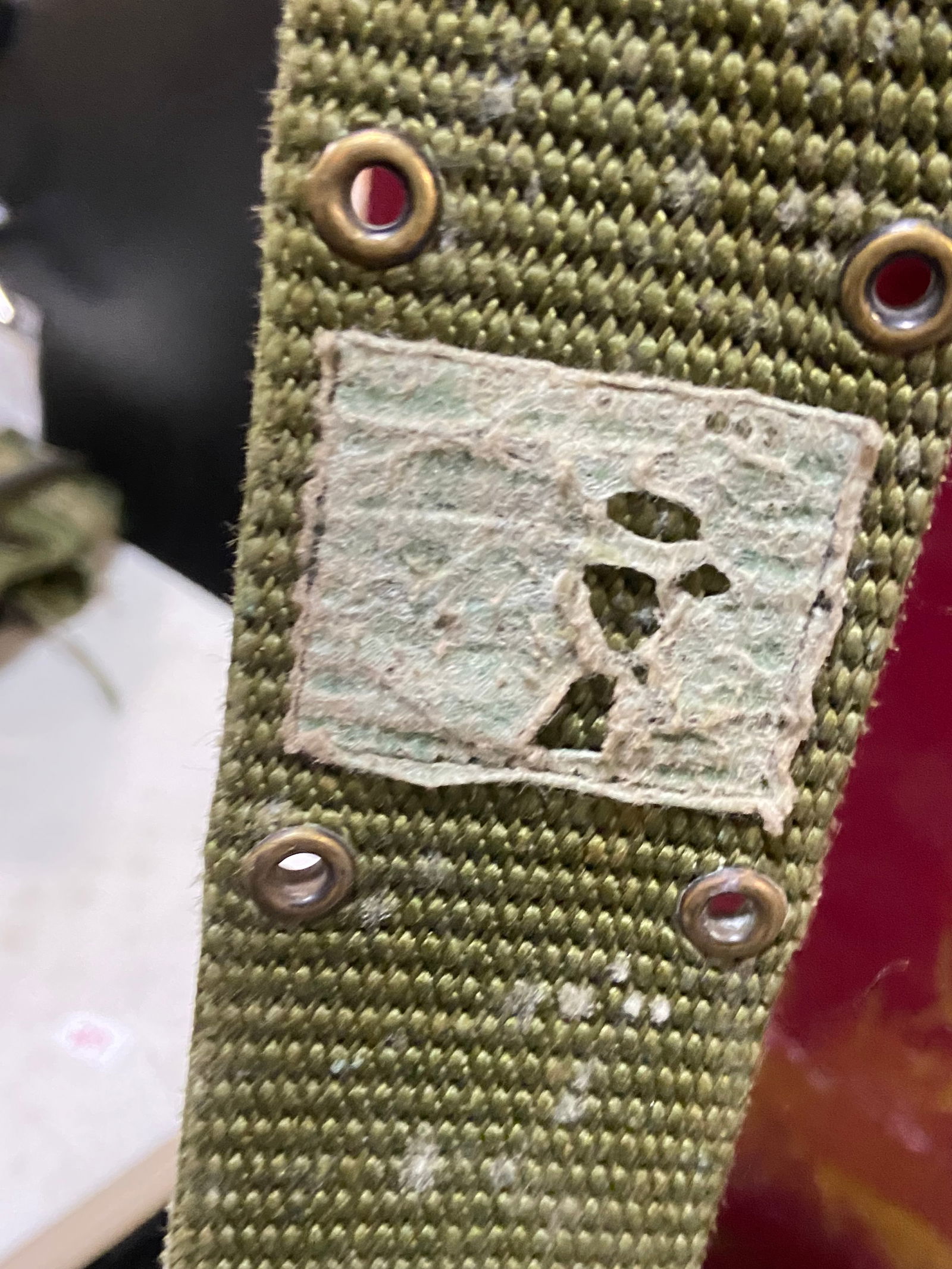 Lot of 6 Nylon Military Belts - 8