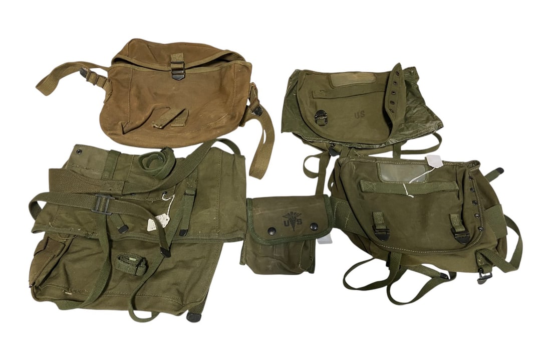 Lot of Nice US Military Vietnam war Packs and Bags (1 of 17)