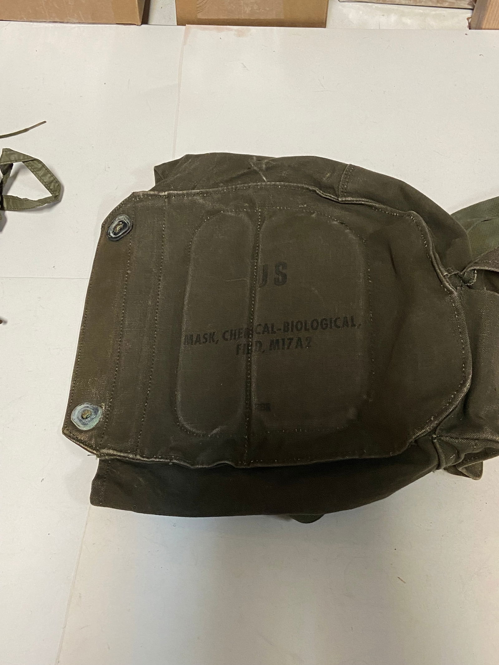 US M17A2 Biological Chemical Gas Mask in Bag - 6