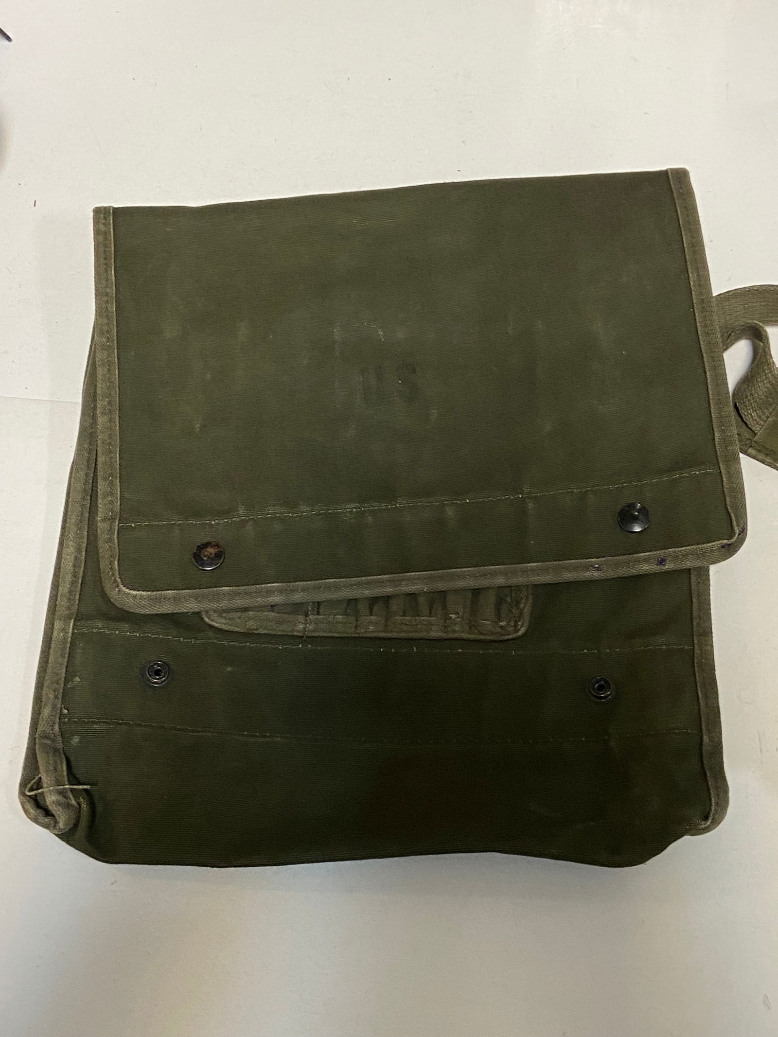 Pony Express Mail Bag, 2 Map Cases, and Telephone Set Case - 13