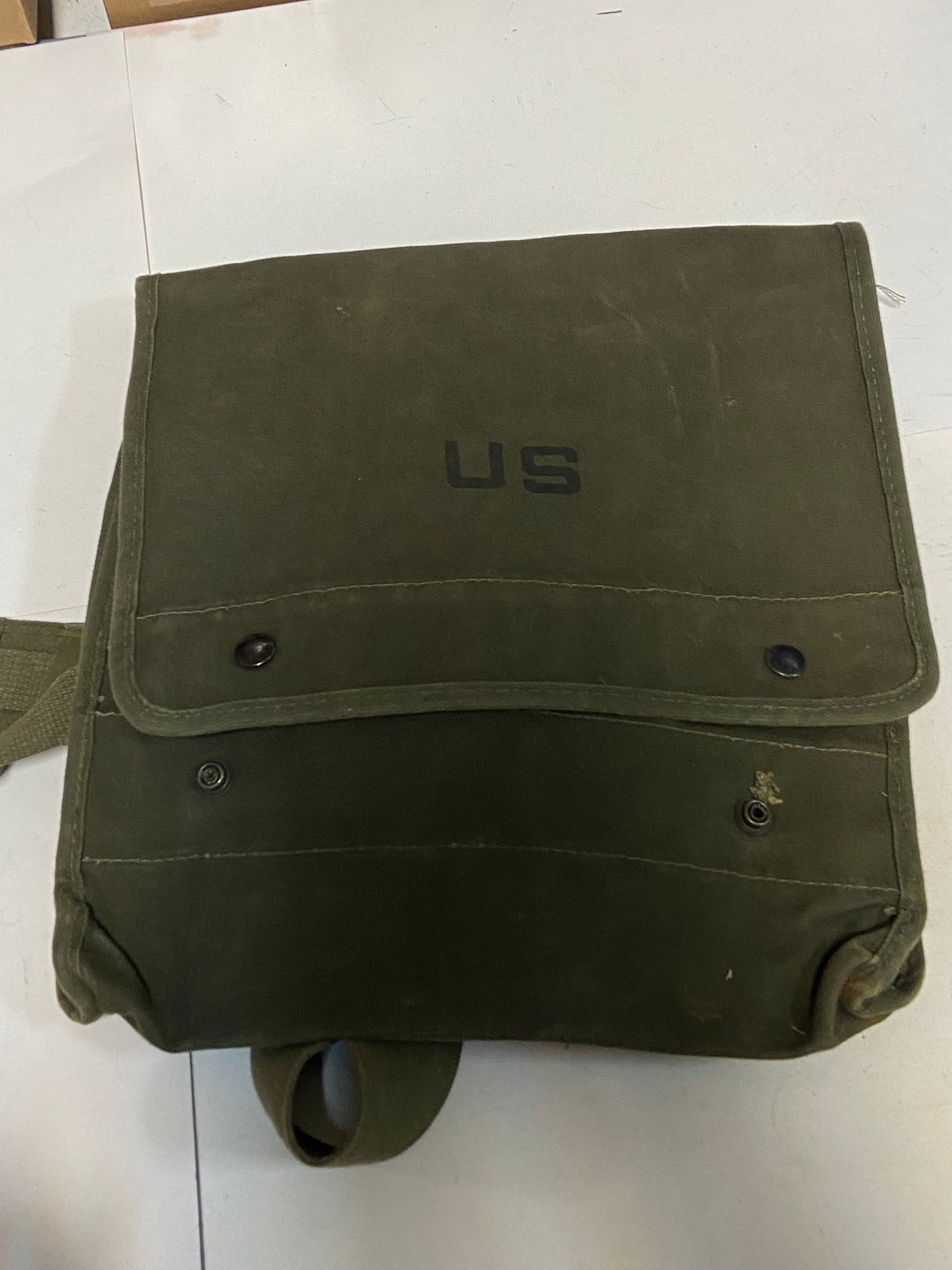 Pony Express Mail Bag, 2 Map Cases, and Telephone Set Case - 16