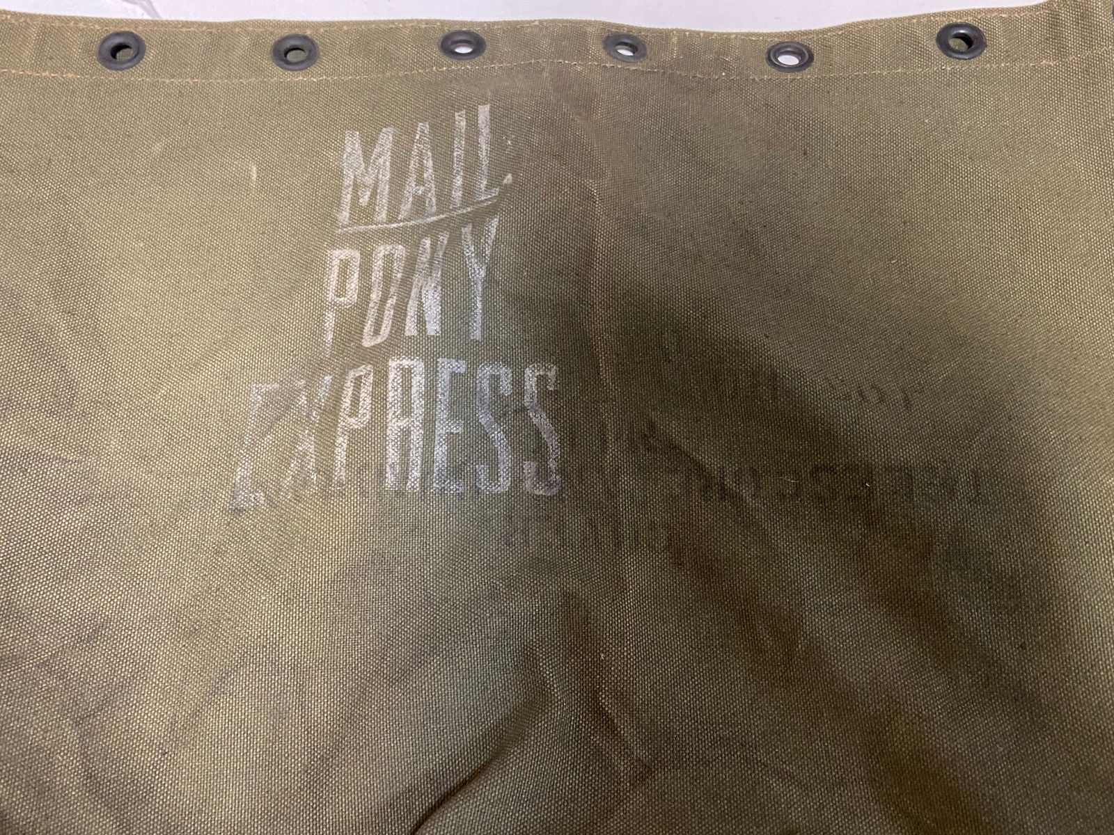 Pony Express Mail Bag, 2 Map Cases, and Telephone Set Case - 4