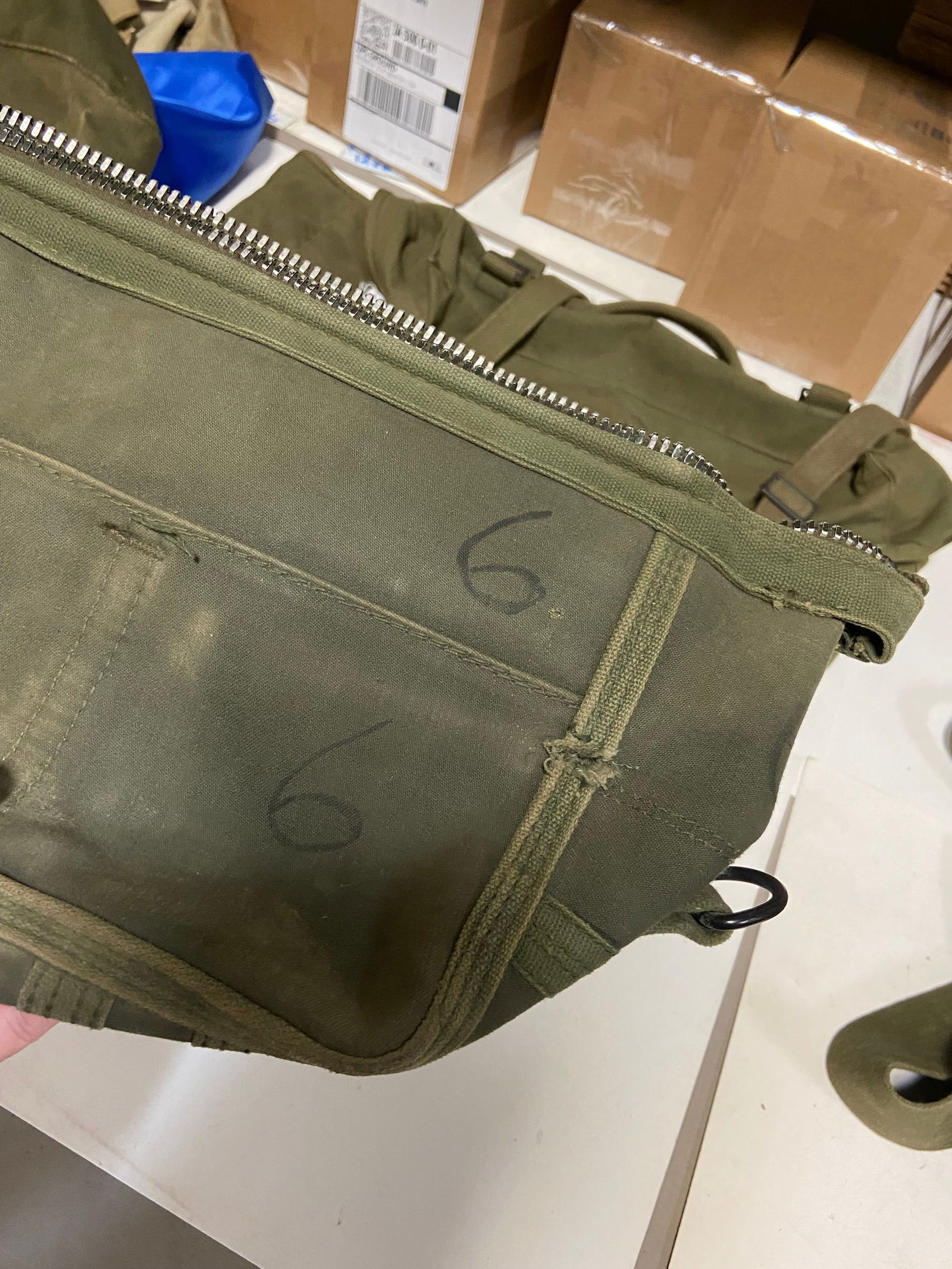 Pony Express Mail Bag, 2 Map Cases, and Telephone Set Case - 8