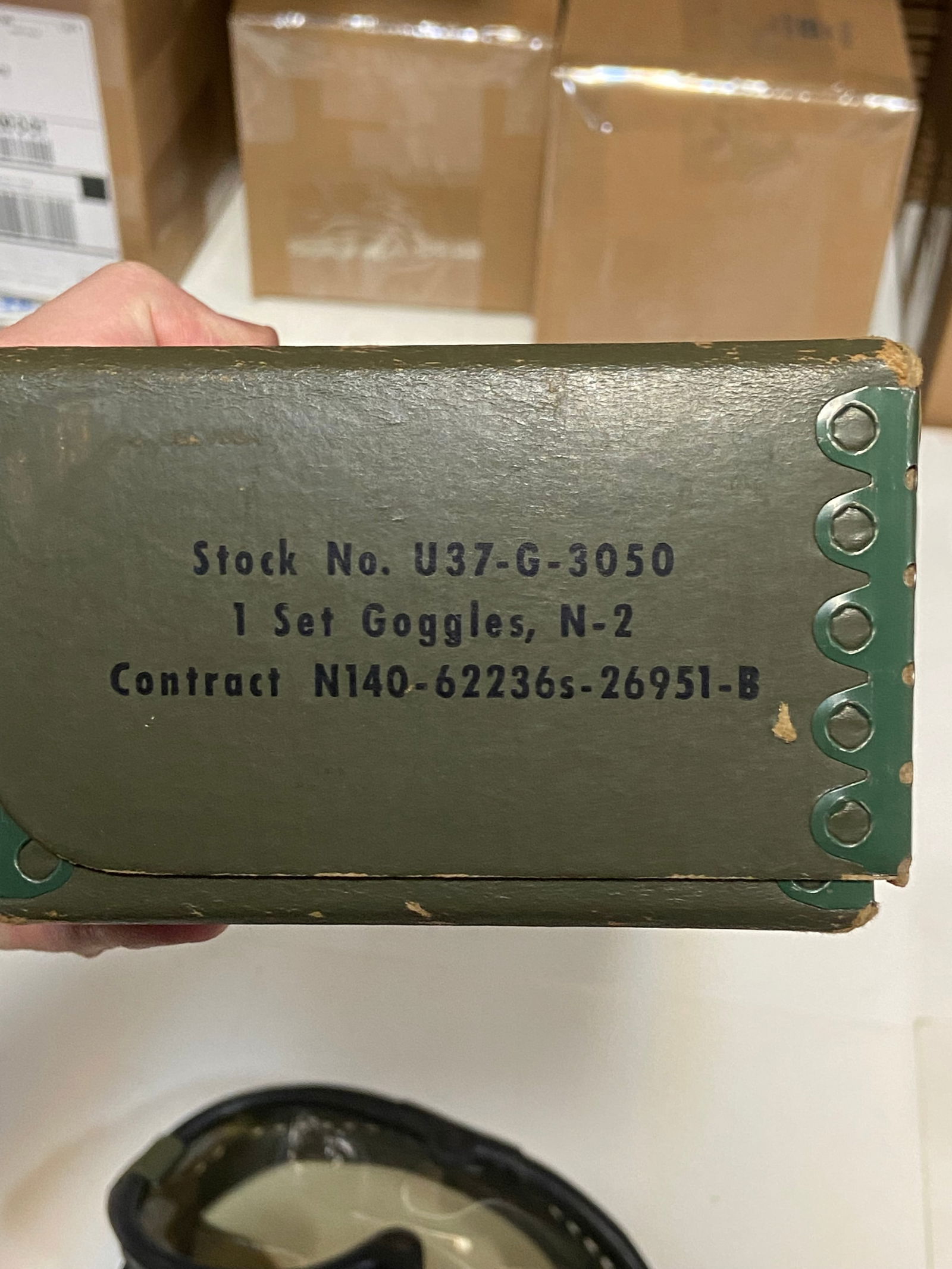 (2) Sets of Military Issued Goggles in Boxes - 5
