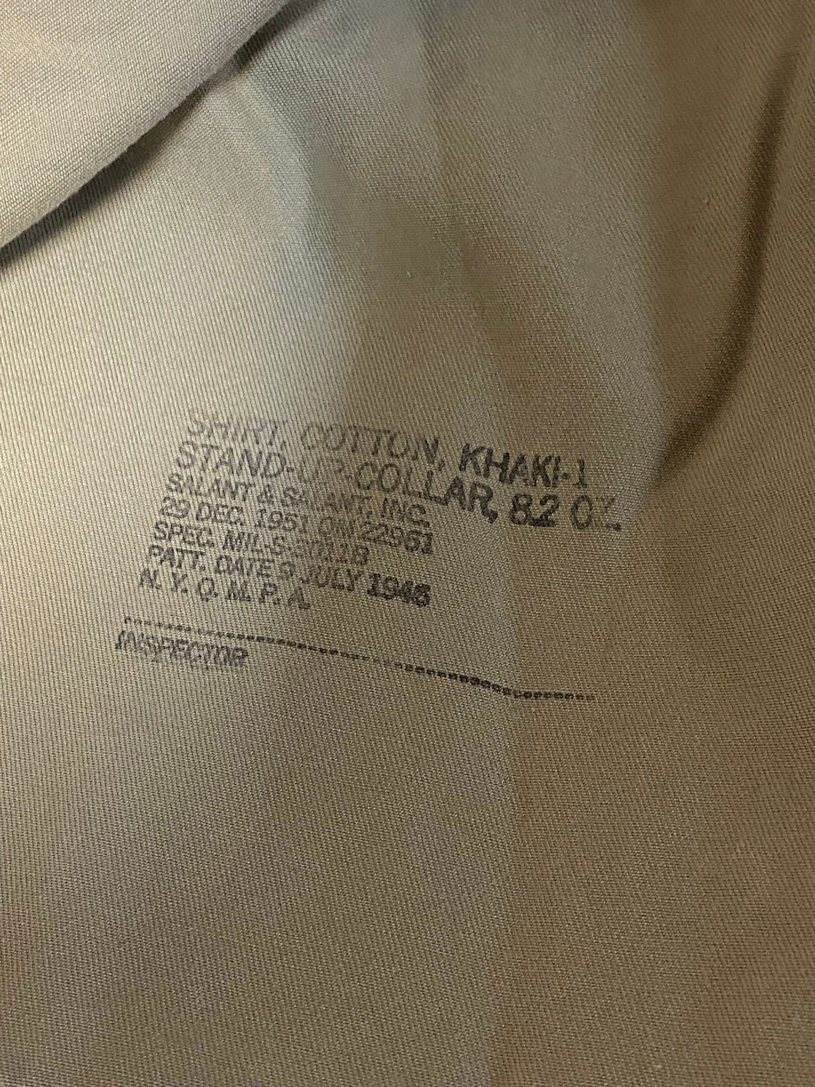 Lot of Vietnam Era HBT Pants/Jackets and Khaki Dress Shirts - 4