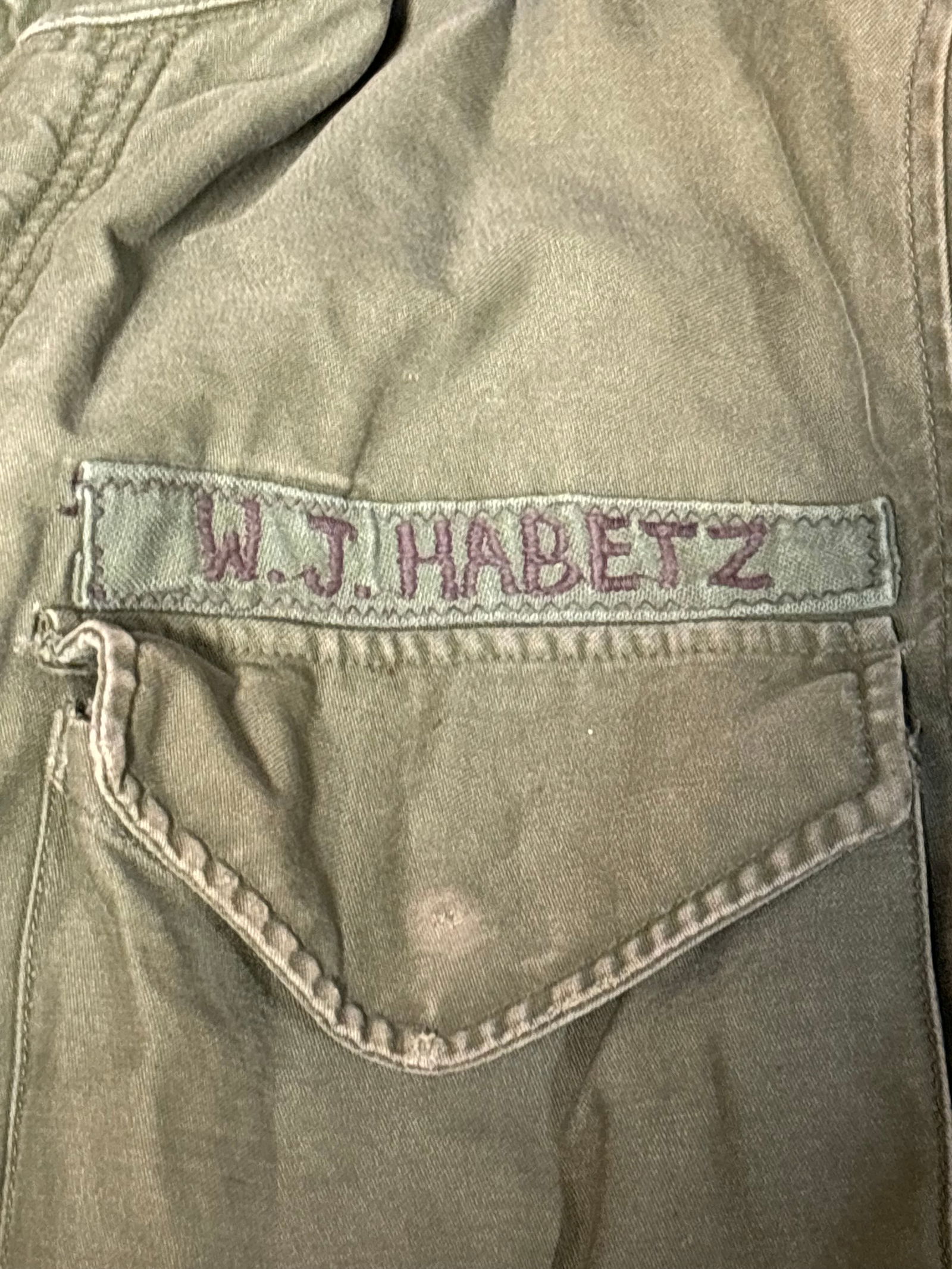 US Model 1951 Field Jacket Named, with Field Jacket Hood - 2