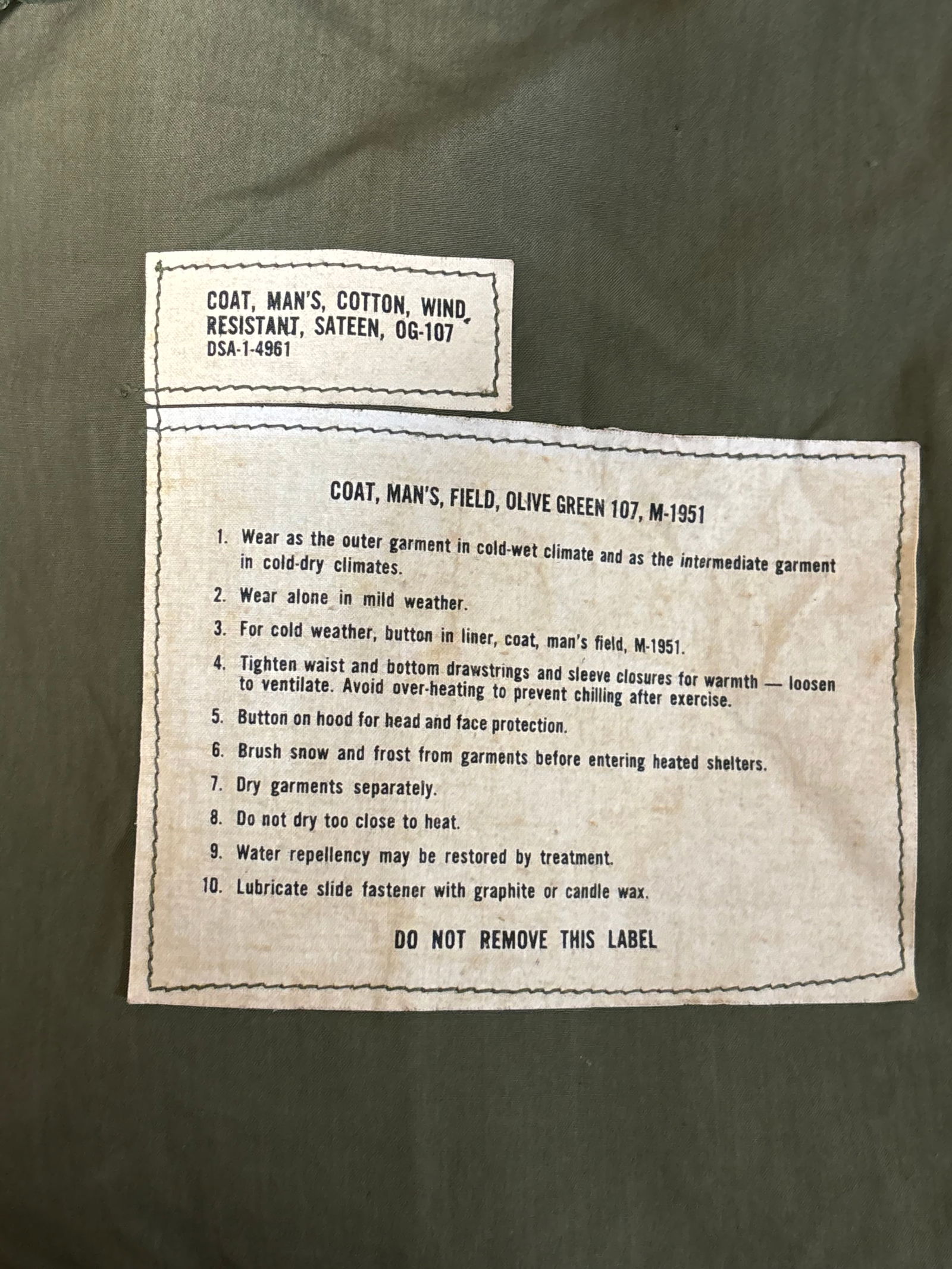 (3) US Army Field Jackets - 6