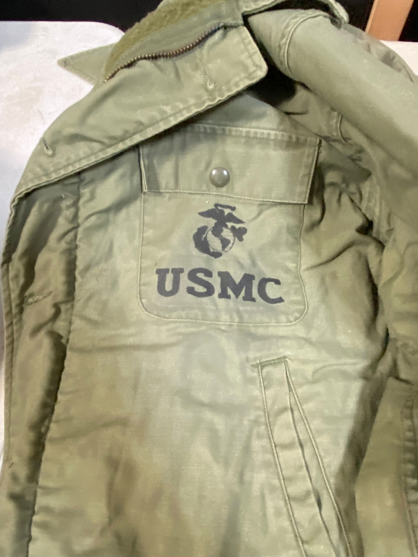 (2) US Marine Corp Field Jackets - 2