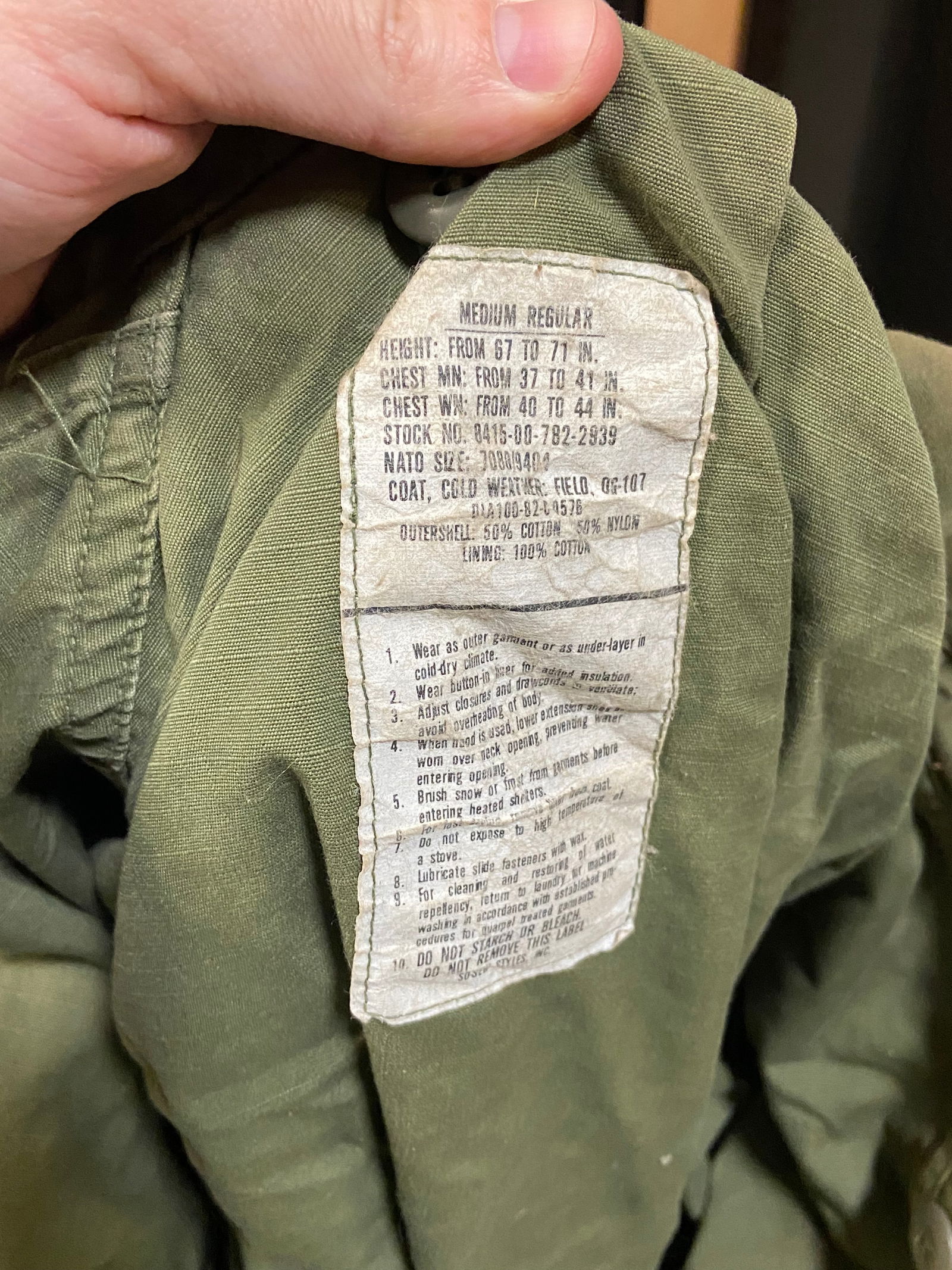 (2) US Marine Corp Field Jackets - 5