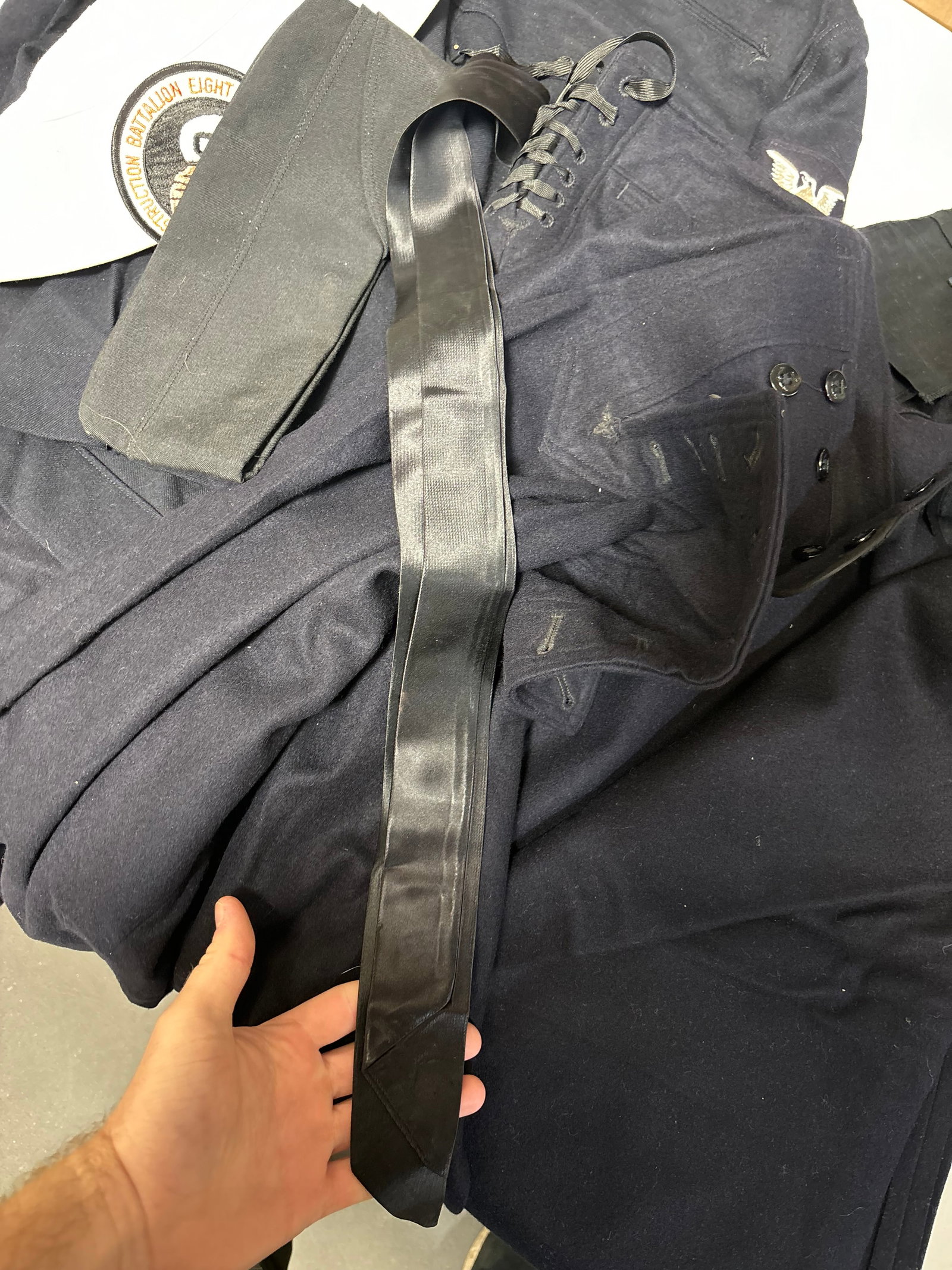 Post WWII US Navy Jumper Sets and Accessories - 12